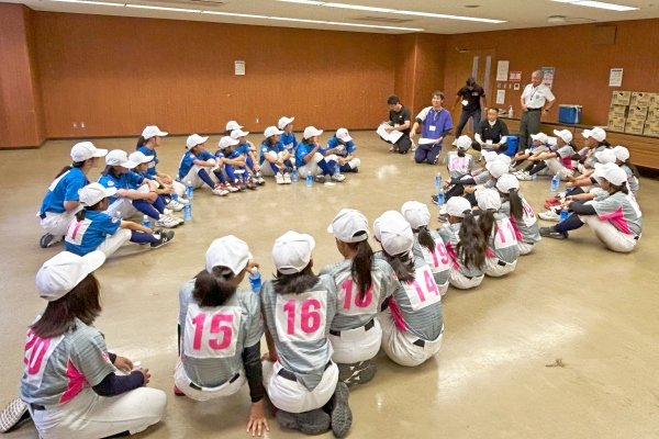 女子野球でのアフターマッチファンクション